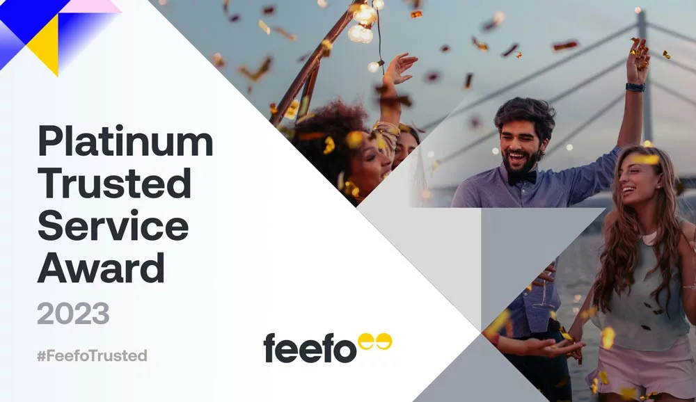 Celebrating a prestigious accolade to start 2023 – Feefo Platinum status