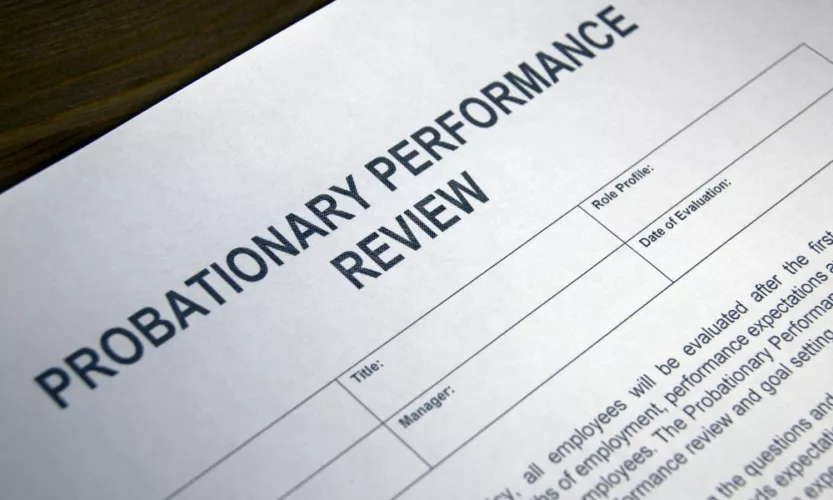 Probationary performance review