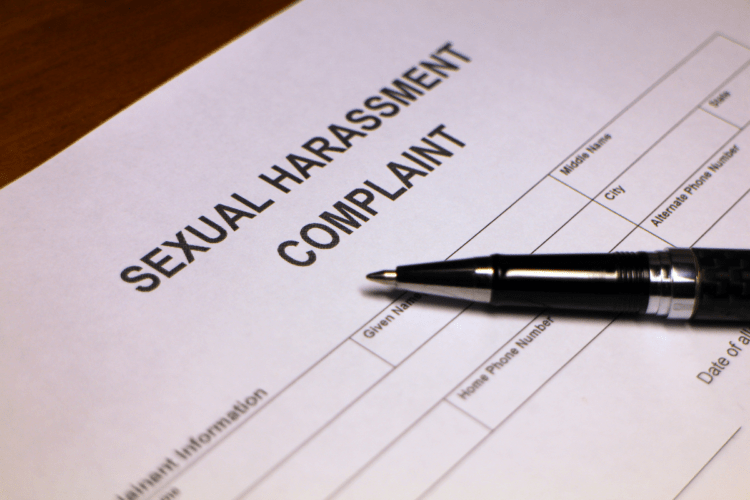sexual harassment form