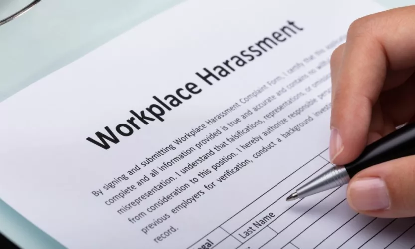 Sexual harassment in the workplace