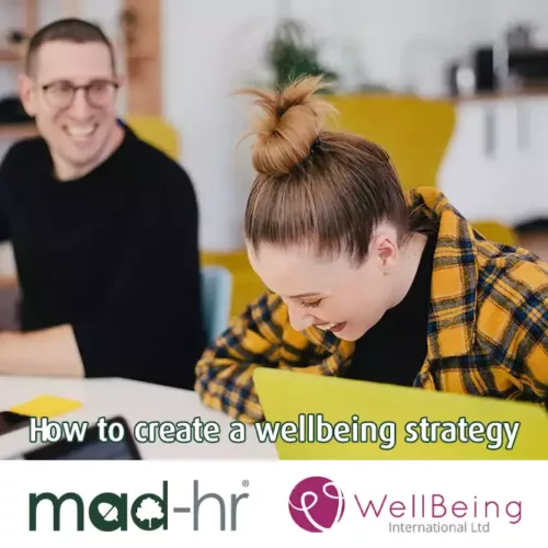 How to create a wellbeing strategy event image